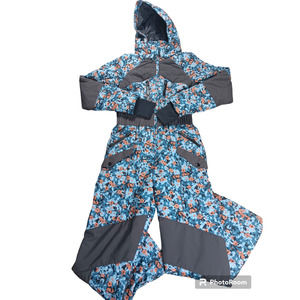 Free People Movement All Prepped Printed Ski Suit Size M